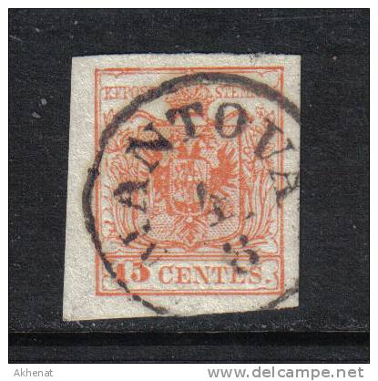 ASI757 - LOMBARDO VENETO , 15 Cent N. 20 . Macchina . - Lombardije-Venetië