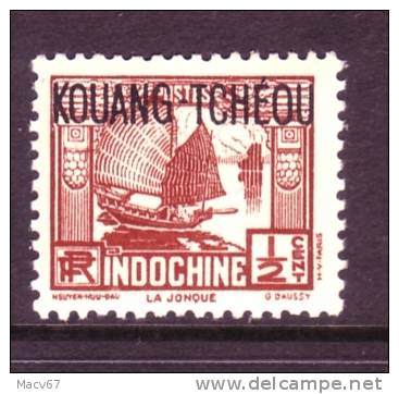 Kouang-Tcheou  102   * - Unused Stamps