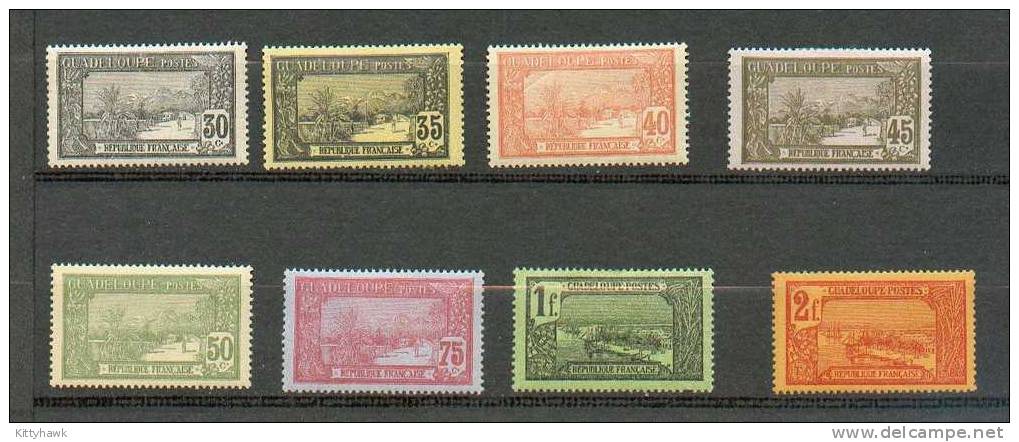 Guad 160 - YT 55 à 71 * - Unused Stamps