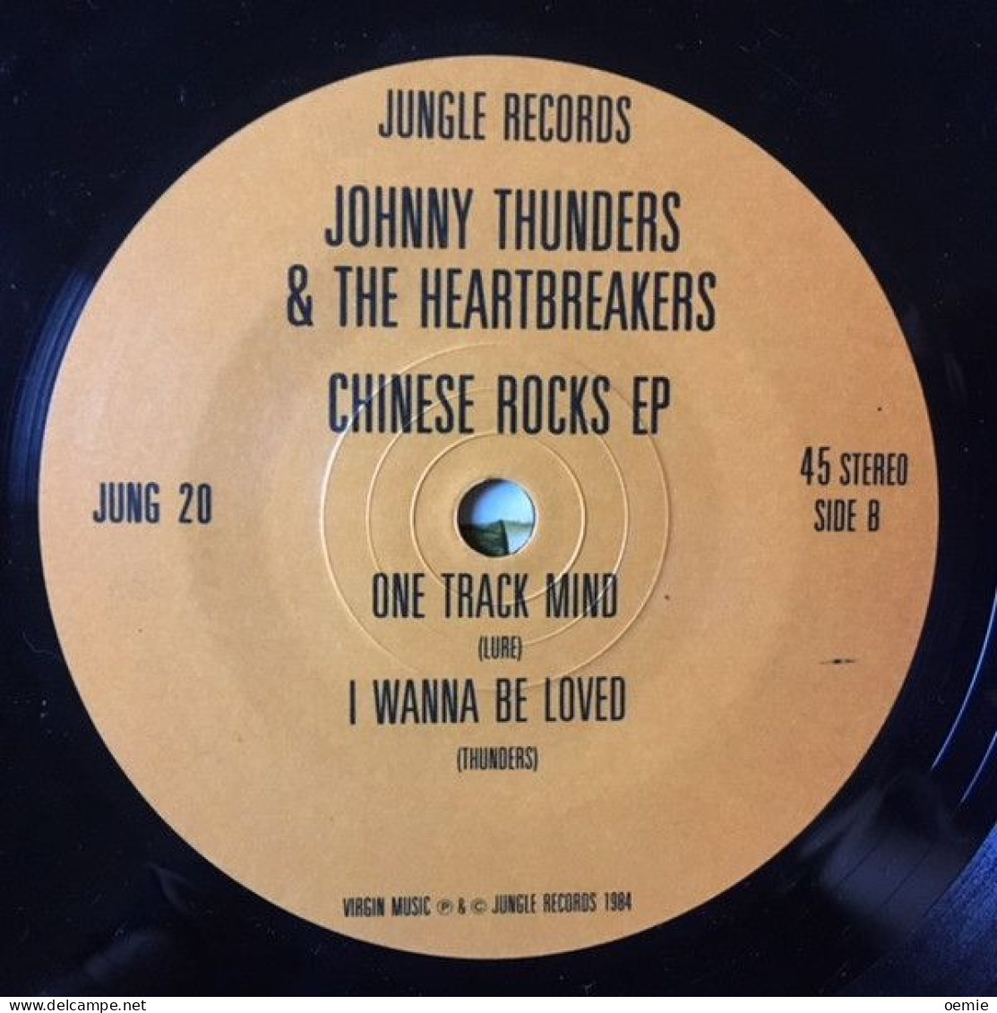 JOHNNY  THUNDERS  &  THE  HEARTBREAKERS    CHINESE  ROCKS - 45 T - Maxi-Single