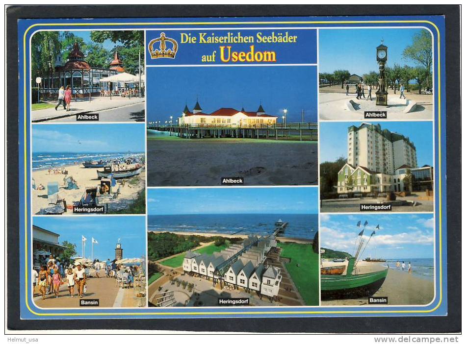 Die Kaiserlichen Seebäder Auf Usedom (914) - Usedom