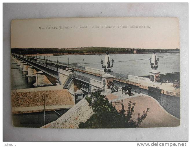 BRIARE - Le Pont Canal Sur La Loire Et Le Canal Latéral - Briare