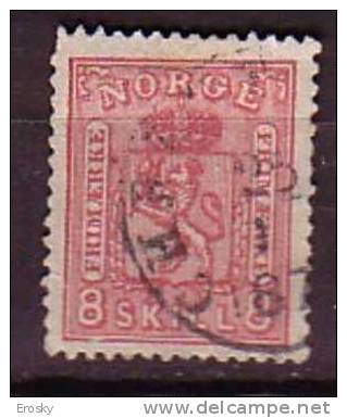 Q7516 - NORWAY NORVEGE Yv N°15 - Used Stamps