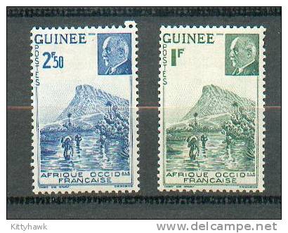 GUI 135 - YT 176-177° - Unused Stamps