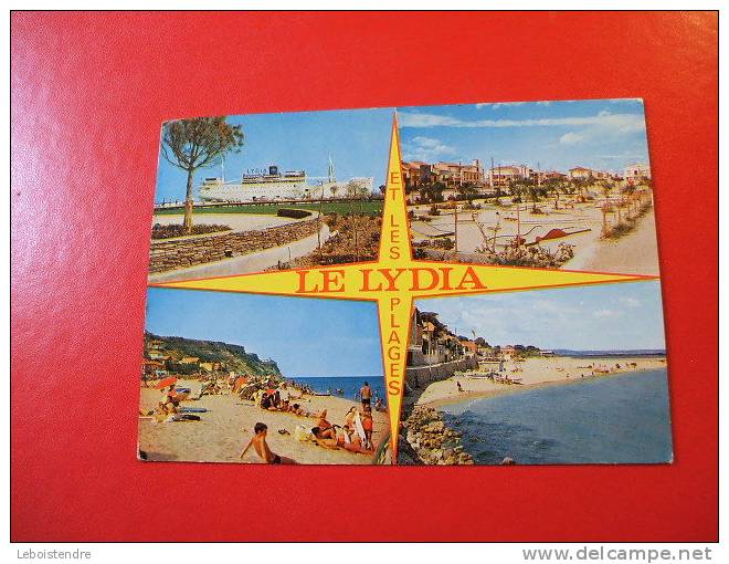 CPSM-1971-(66-PYRENEES ORIENTALES ) -LE BARCARES SUR MER -LE LYDIA ET LES PLAGES-CARTE EN BON ETAT . - Port Barcares