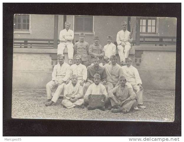 Paris Carte Photo Militaires à L'hopital Percy En 1923 , 119 & 22 Sur Les Kalos Autre Plan Belle Carte - Santé, Hôpitaux