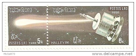 Laos N°735 Neuf** Comète De Halley - Asia