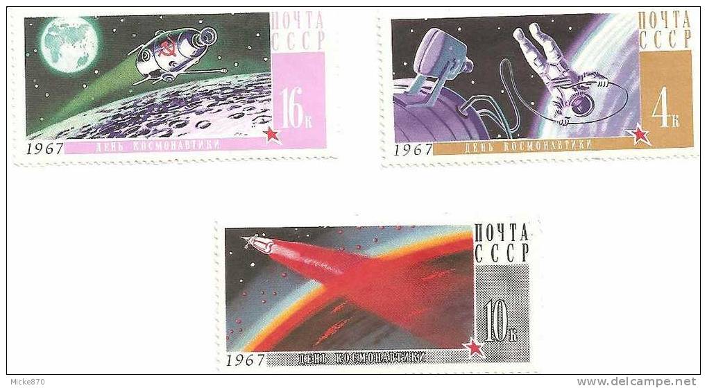 URSS N°312 à 3214 Neuf** Journée Des Cosmonautes - Europa