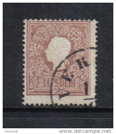 ASI809 - LOMBARDO VENETO 1859, 10 Soldi Bruno N. 31 - Lombardo-Vénétie