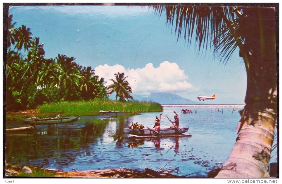 CP De TAHITI " La Nouvelle Tahiti , VAA " . - Polynésie Française