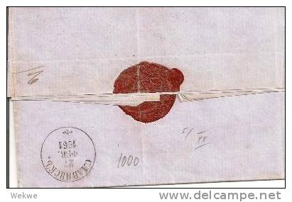 Rl151/   - RUSSLAND - SLAVJANSK  (Georgia) 1861, Stempel 545 (Brief, Cover, Letter, Lettre) - Briefe U. Dokumente