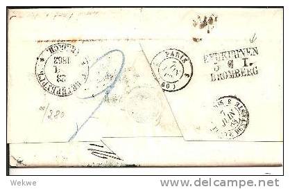 Rl156/- RUSSLAND - Petersburg-Paris 1863, Rothschild Korrespondenz - Briefe U. Dokumente