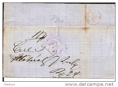 Rl162- RUSSLAND -/ Mi. 22x Auf Brief Nach London 1871 1880 - Lettres & Documents