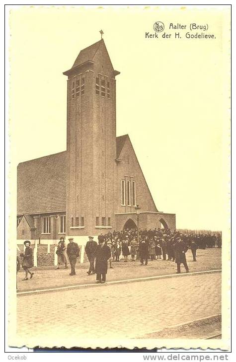 Aalter Brug Kerk Der H.godelieve - Aalter