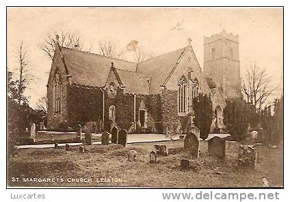 ST. MARGARET'S CHURCH LEISTON. - Other & Unclassified