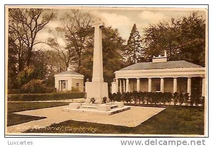 WAR MEMORIAL. CAMBERLEY. - Surrey