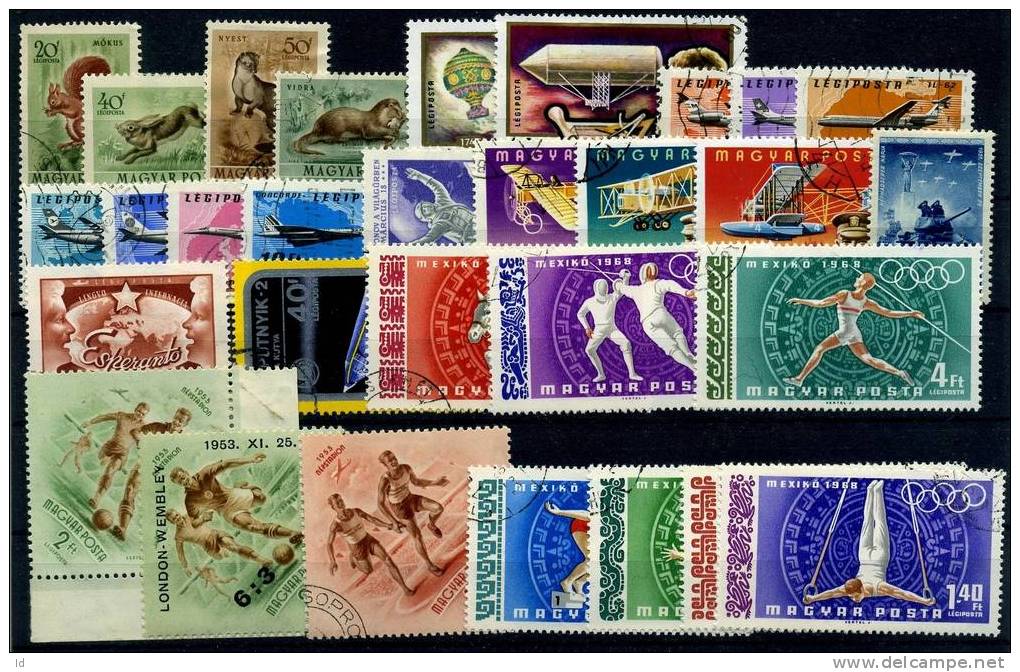 HUNGARY  AERO OLD  LITTLE LOT   (3 SCANS) - Used Stamps