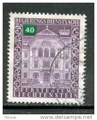 Liechtenstein, Yvert No 60 - Dienstzegels