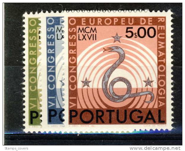 PORTUGAL MNH** MICHEL 1040/42 RHUMATHOLOGY CONGRES LISBON - Unused Stamps