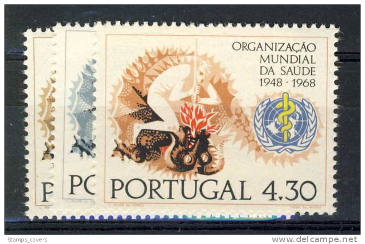 PORTUGAL MNH** MICHEL 1057/59 WHO - Nuevos