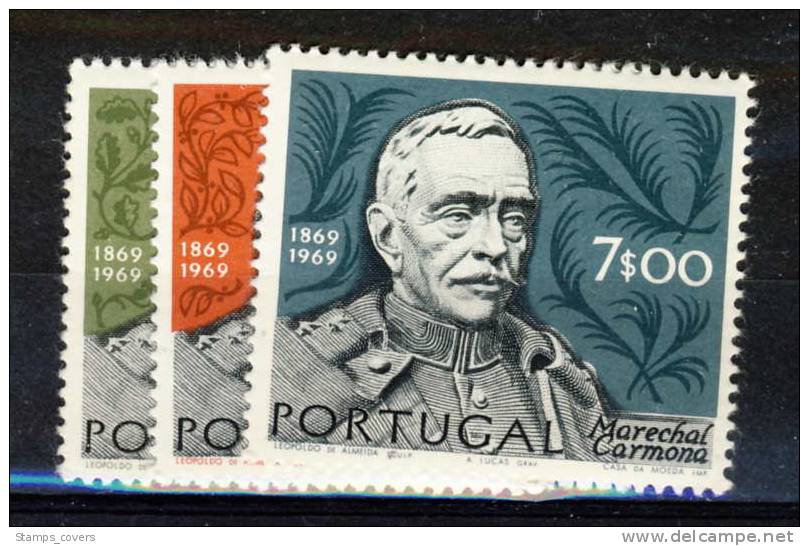 PORTUGAL MNH** MICHEL 1099/1101 OSCAR ANTONIO DE FRAGOSO CARMONA - Unused Stamps