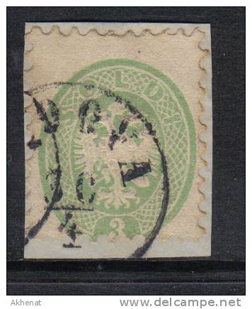 ASI824 - LOMBARDO VENETO 1864, Il 3 Soldi Verde N. 42 . - Lombardo-Vénétie