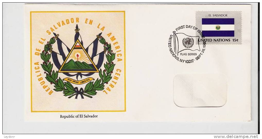 FDC United Nations - El Salvador - Scott # 336 - Other & Unclassified