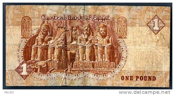 Egypte Billet 1 Livre - Egipto