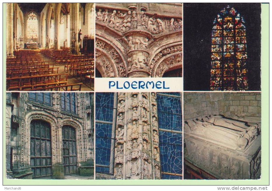 MORBIHAN.PLOERMEL.L EGLISE SAINT ARMEL  ..MODERNE - Ploërmel