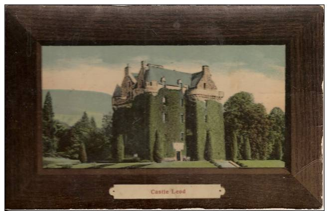 Castle Leod, Scottish Highlands, Scotland, United Kingdom, Antique Golden Age Postcard # 4161 - Inverness-shire