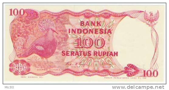 Indonésie Billet 100 Rupiah 1984 NEUF - Indonésie