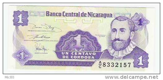 Nicaragua Billet 1 Centavo 1991 NEUF - Nicaragua