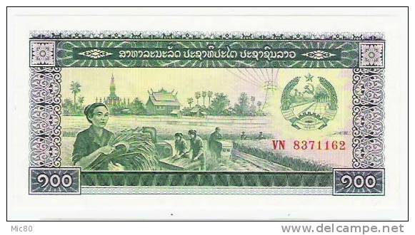 Laos Billet 100 Kip 1979 NEUF - Laos