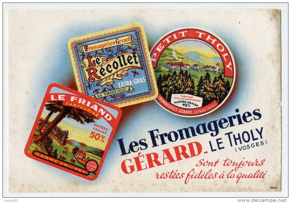 Fromagerie GERARD - Produits Laitiers