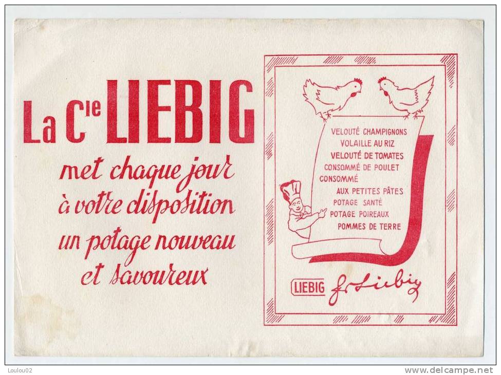 Potage LIEBIG - Excellent état - Soups & Sauces