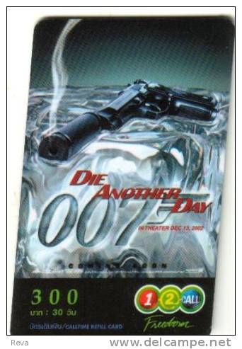 THAILAND 300 BAHT   "DIE ANOTHER DAY"  GUN  MOVIE FILM     READ DESCRIPTION !! - Thaïlande