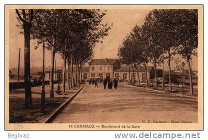 CARMAUX       14   BOULEVARD DE LA GARE - Carmaux