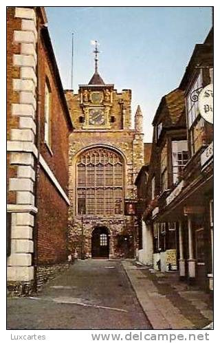 ST. MARY'S CHURCH .  RYE. - Rye