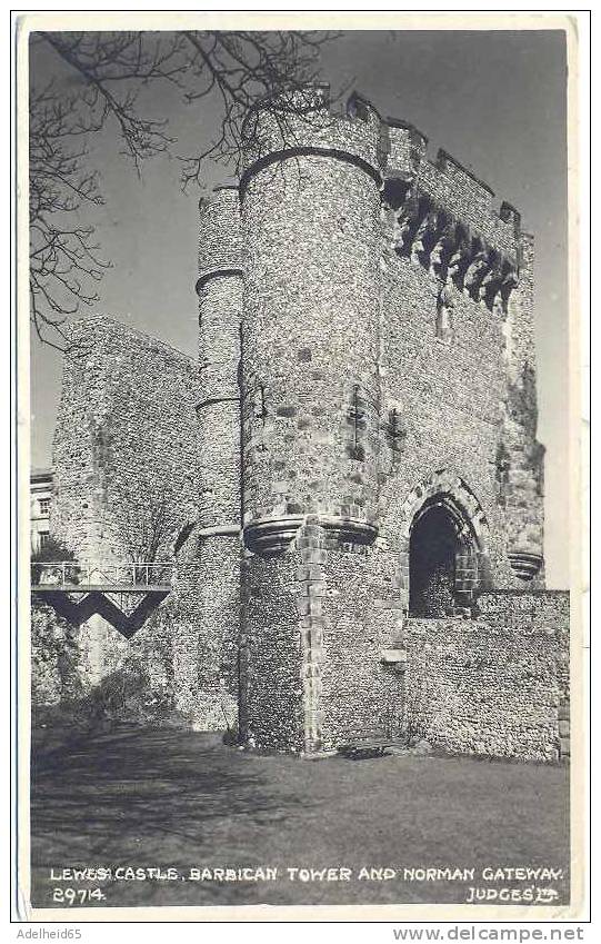 Lewes Castle, Barbican Tower And Norman Gateway Publ. Judges, Hastings - Autres & Non Classés