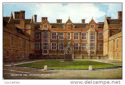 HESLINGTON HALL. UNIVERSITY OF YORK. - York