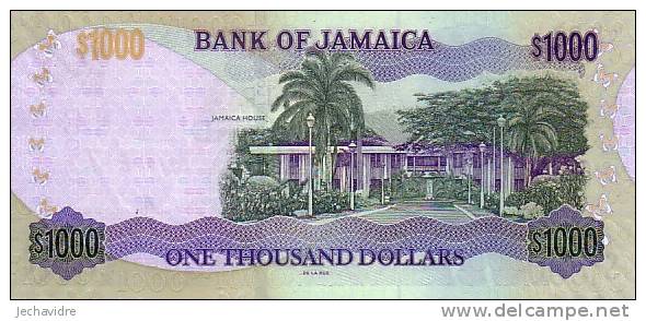 JAMAÏQUE  1 000 Dollars  Daté Du 15-01-2008    Pick 86     ***** BILLET  NEUF ***** - Jamaica