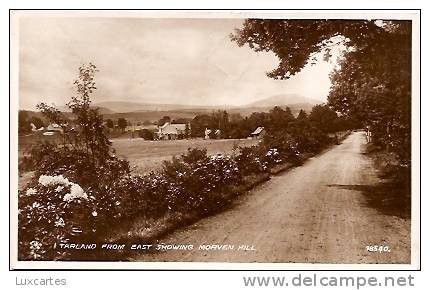 TARLAND FROM EAST SHOWING MORVEN HILL. - Aberdeenshire