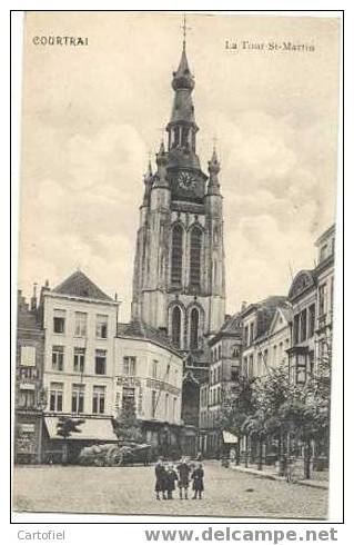 KORTRIJK-LA TOUR ST-MARTIN-PRACHTIGE ANIMATIE-ZELDZAAM!!! - Kortrijk