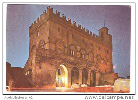 18644)cartolina Illustratoria  Orvieto - Piazza Del Capitano Del Popolo Di Notte - Terni