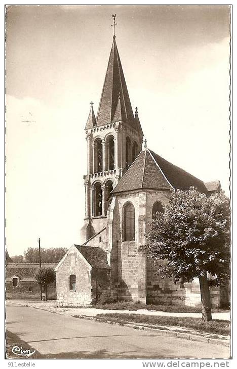 95 Nesles La Vallée - L EGLISE - Nesles-la-Vallée