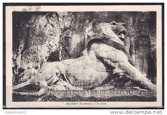 TERITOIRE DE BELFORT - Belfort - Le Lion - Belfort – Le Lion