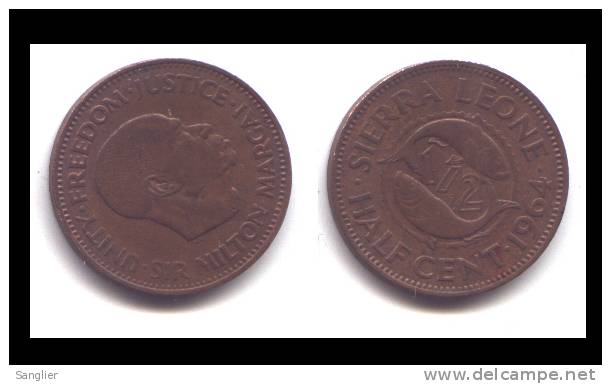 HALF CENT 1964 - Sierra Leone