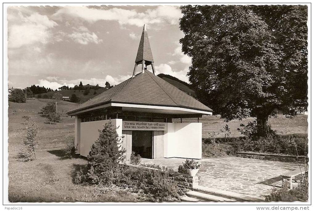 CH - BE - Lobpreis-Kapelle In Aeschiried B. Spiez Am Thunersee... - Photo Hs. Lörtscher N° 124 - [Aeschi Bei Spiez] - Aeschi Bei Spiez