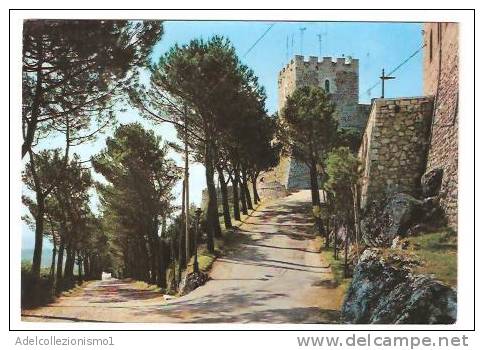 18689)cartolina Illustratoria  Campobasso - Castello Monforte - Campobasso