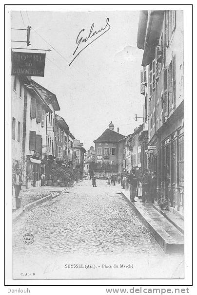 01 // SEYSSEL, Place Du Marché, C.A., ANIMEE ** - Seyssel